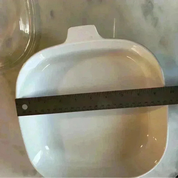 Vintage Corning browning skillet made for Amana Radaranger in Colonial pattern - Picture 16 of 16